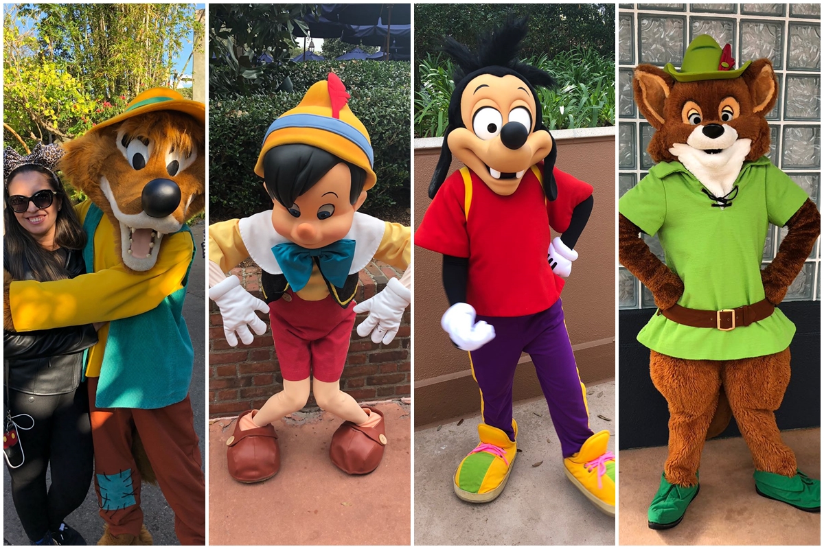 Character Palooza encontro secreto com personagens da Disney Pelo